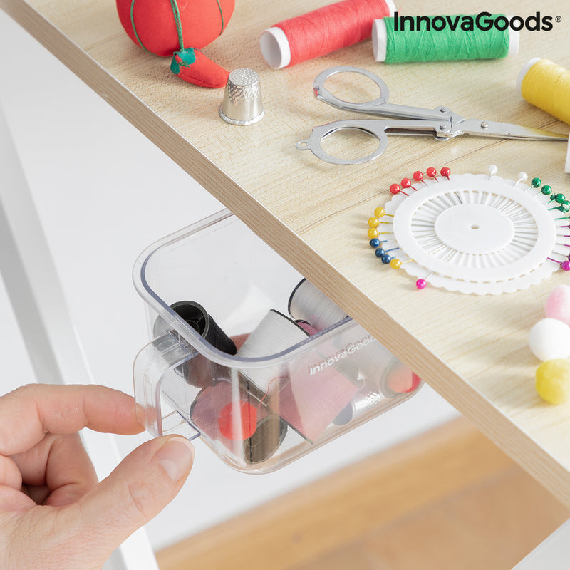 Recipientes de Cocina Adhesivos Extraíbles Handstore InnovaGoods Pack de 2 uds