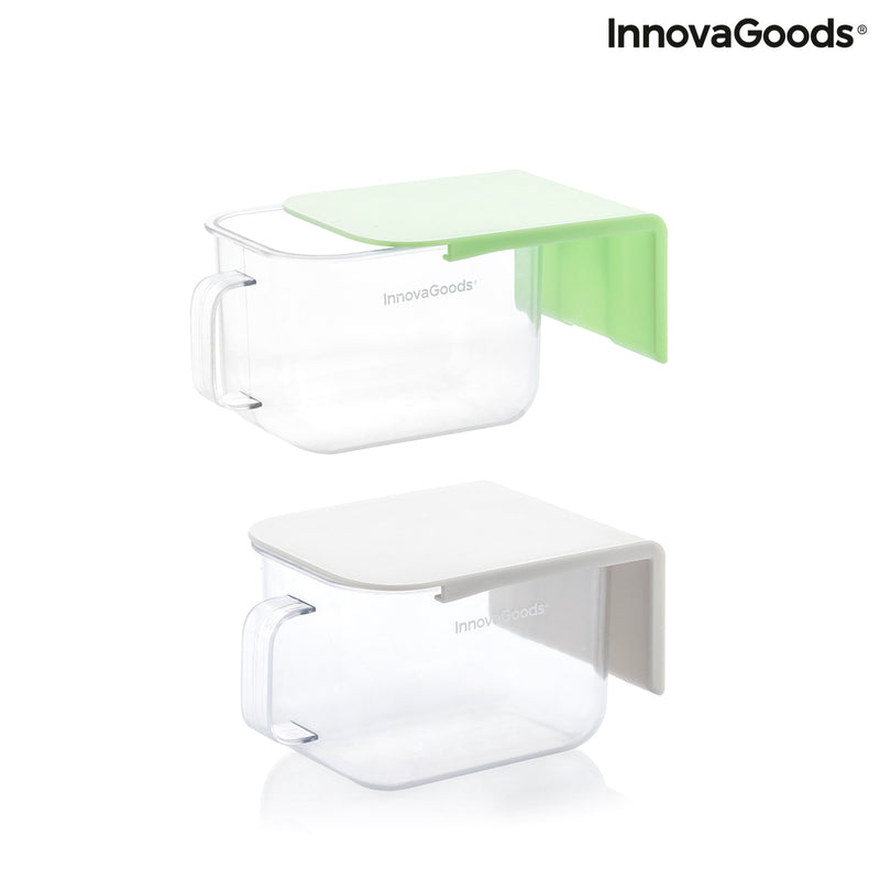 Recipientes de Cozinha Adesivos e Amovíveis Handstore InnovaGoods Pack de 2 uds