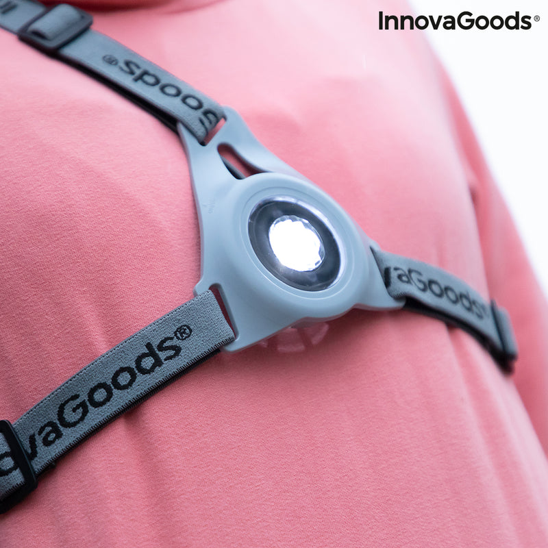 Sports Harness with LED Lights Safelt InnovaGoods