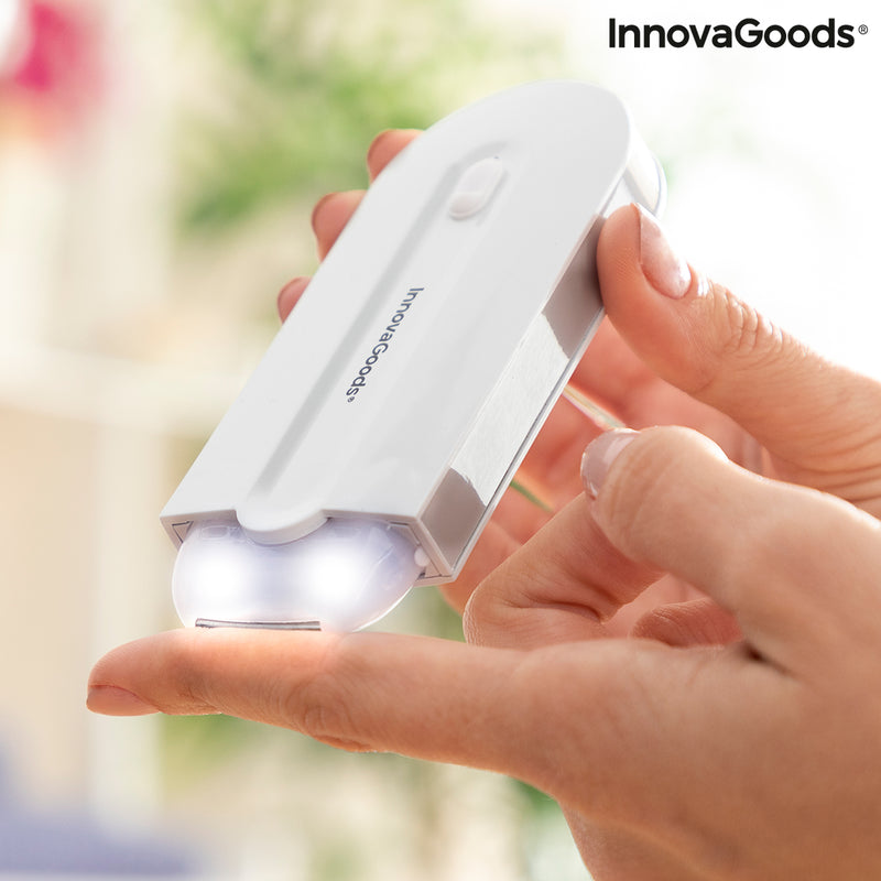 Mini akumulatorski brivnik z LED lučko Epiluch InnovaGoods