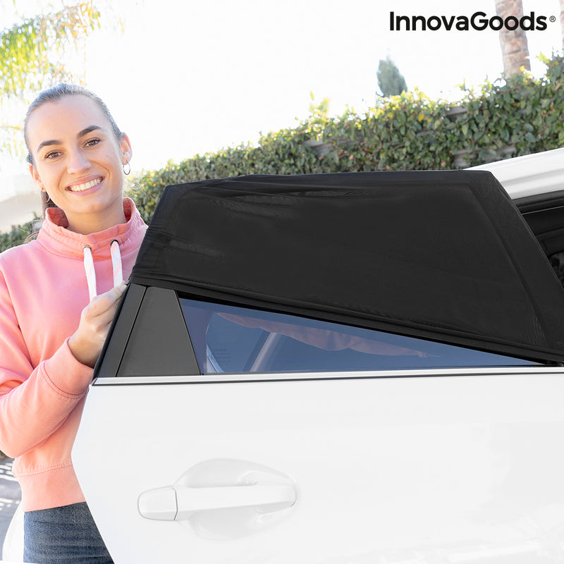 Sonnenschutzgitter für das Auto UVlock InnovaGoods Packung mit 2 Einheiten