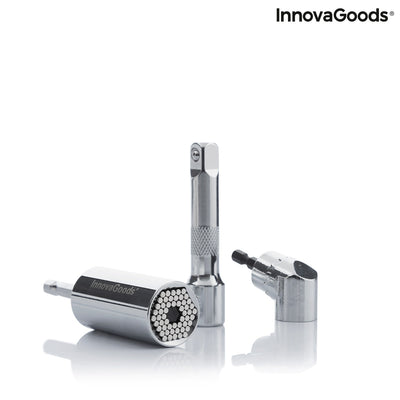 Cheie tubulară universală cu accesorii Uniscrew InnovaGoods