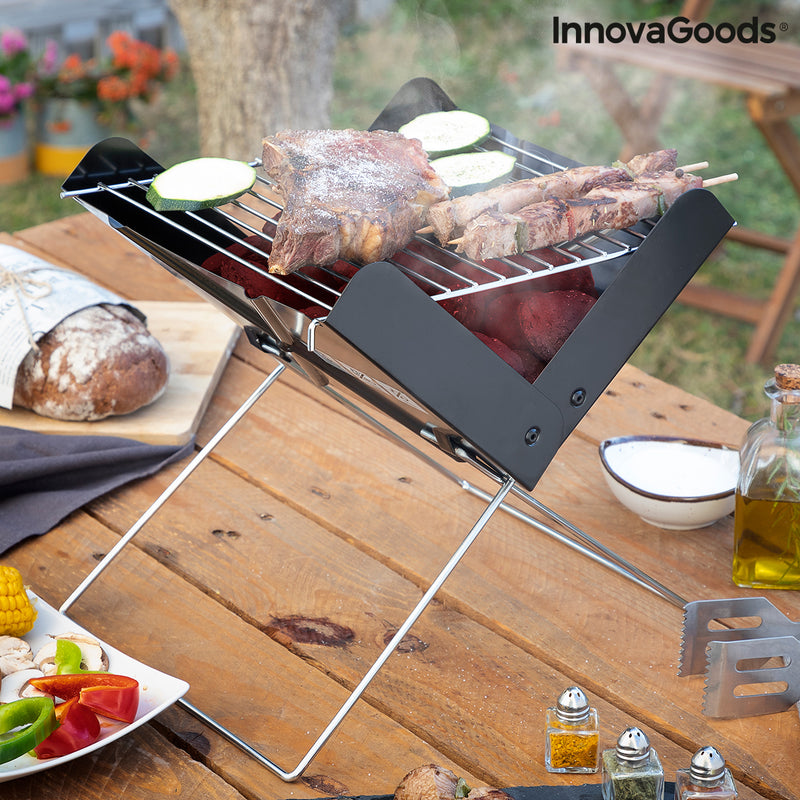 Mini Barbecue a Carbone Pieghevole Portatile Foldecue InnovaGoods