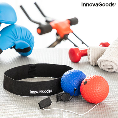 Conjunto de Bolas de Treino e Reflexos Balxing InnovaGoods