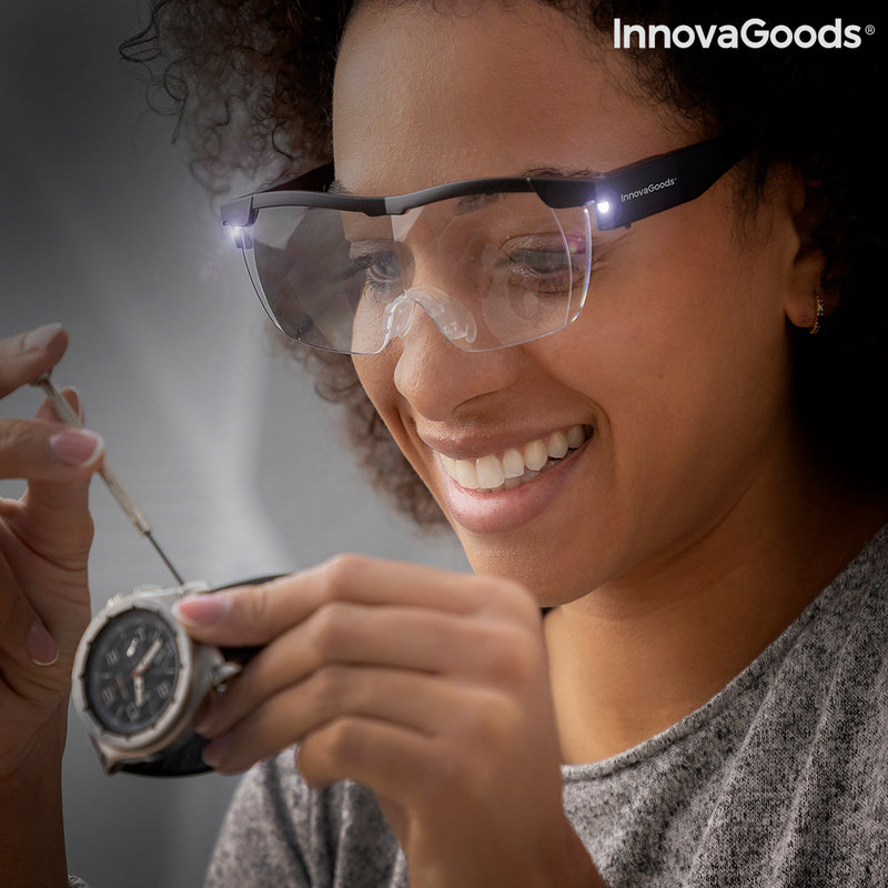 LED-Lupenbrille Glassoint InnovaGoods