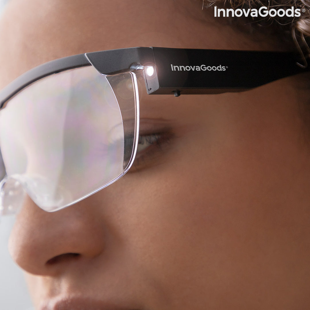 Occhiali d Ingrandimento con LED Glassoint InnovaGoods InnovaGoods Store