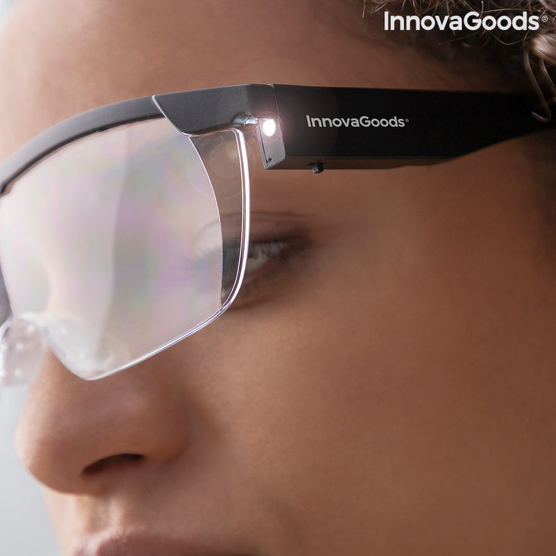 Gafas de Aumento con LED Glassoint InnovaGoods