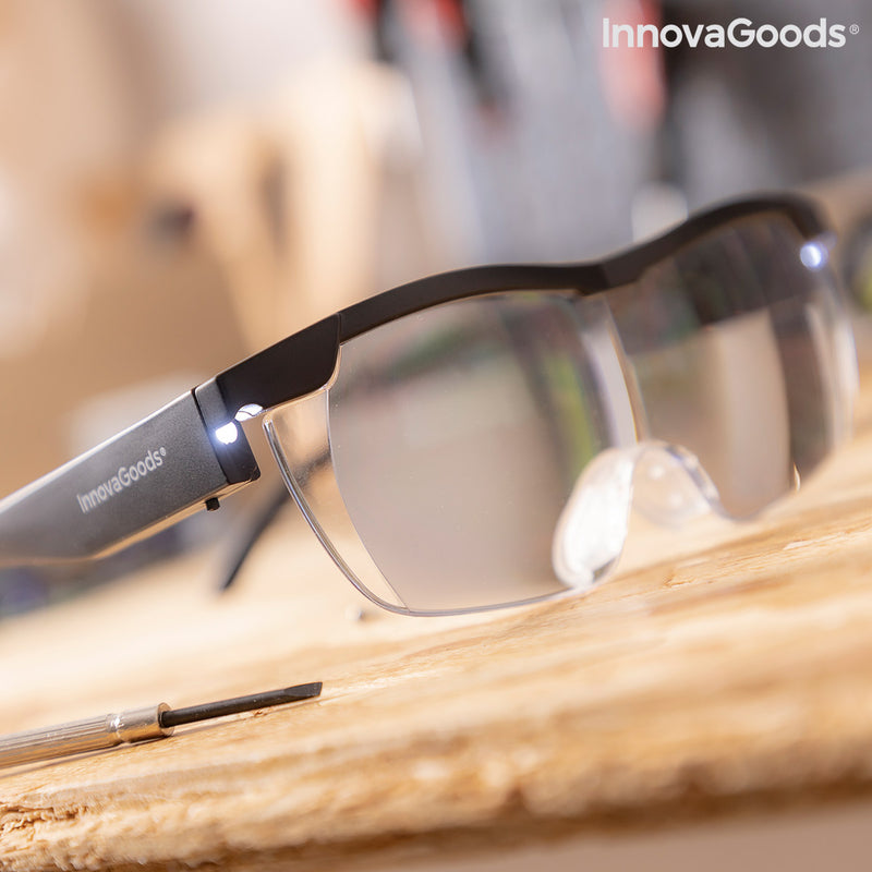 Lunettes Loupe avec LED Glassoint InnovaGoods