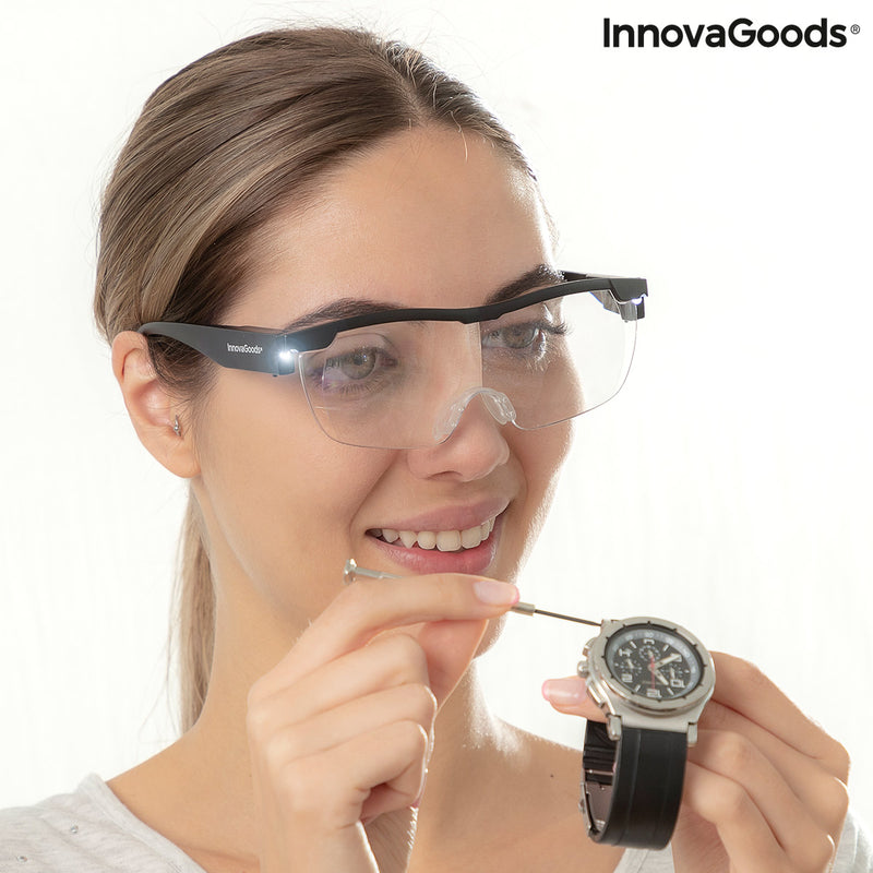 Lunettes Loupe avec LED Glassoint InnovaGoods