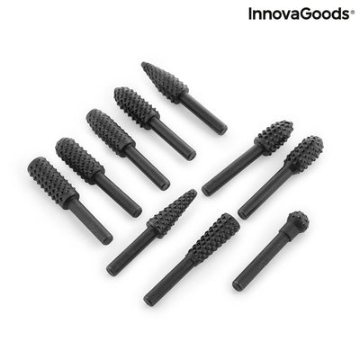 Conjunto de Brocas para Berbequim Driwills InnovaGoods 10 Unidades