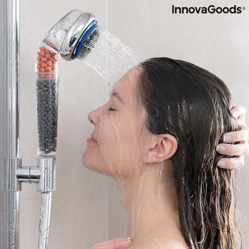 Multifunction Mineral Eco-shower with Germanium and Tourmaline Pearal InnovaGoods