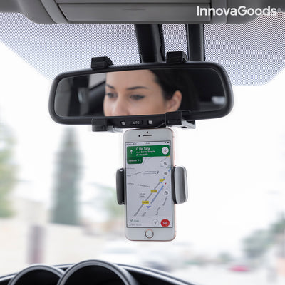 Suporte de Smartphone para o Espelho Retrovisor Stropp InnovaGoods