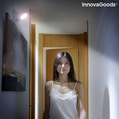 Lampă LED cu Senzor de Mișcare Lumact 360º InnovaGoods
