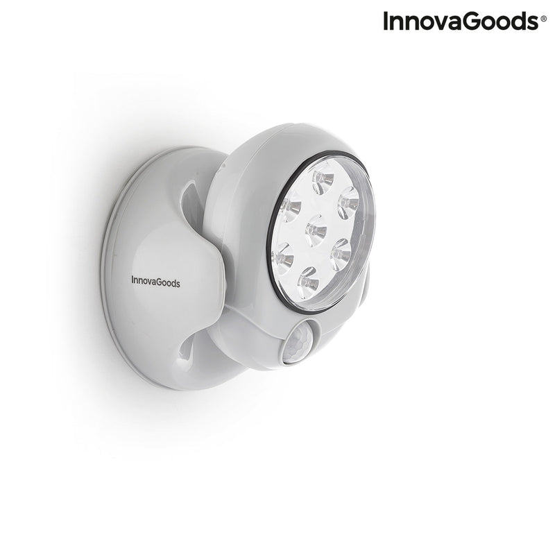 Ledlamp met Bewegingssensor Lumact 360º InnovaGoods