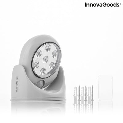 Lampă LED cu Senzor de Mișcare Lumact 360º InnovaGoods