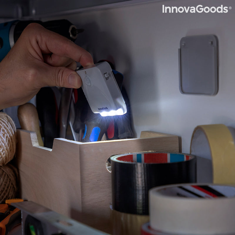 LED-Lampe mit Bewegungssensor Lumtoo InnovaGoods 2 Stück