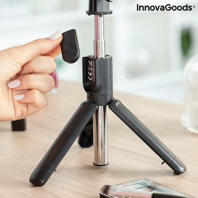 Extendable Tripod for Mobile Phone with LED and Remote Tridiex InnovaGoods