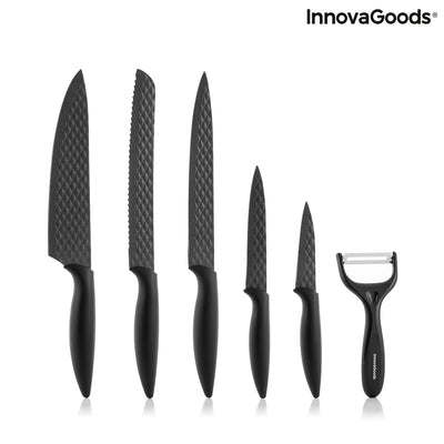 Zestaw Noży Diamentowych Shard InnovaGoods 6 Części