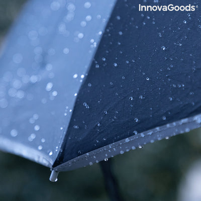 Folding Inverted Umbrella with LED Folbrella InnovaGoods