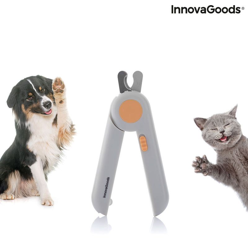 Cortaúñas con LED para Mascotas Clipet InnovaGoods