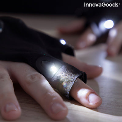 Mănuși cu lumină LED Gleds InnovaGoods 2 Unități