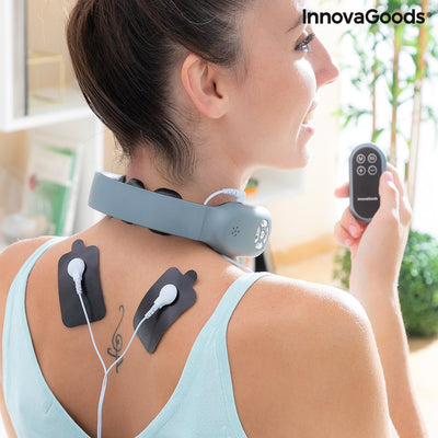 Wiederaufladbares Nackenmassagegerät mit Fernsteuerung Nekival InnovaGoods
