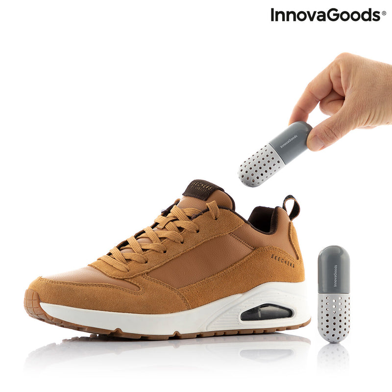 Capsules Désodorisantes pour Chaussures Froes InnovaGoods 2 Unités