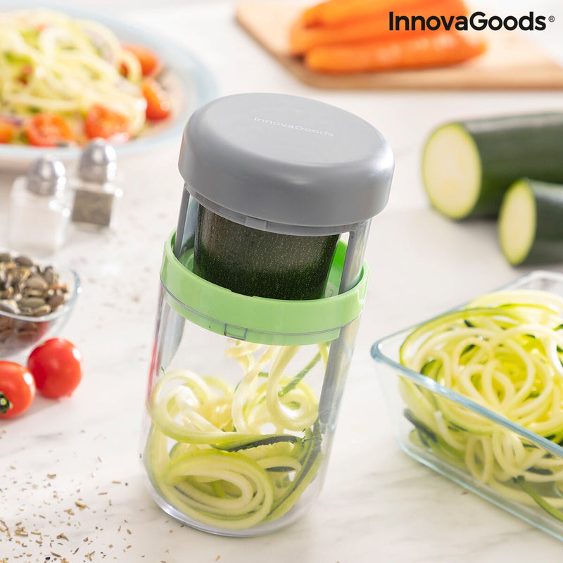 Vegetable Spiral Cutter and Grater with Recipes Vigizer InnovaGoods