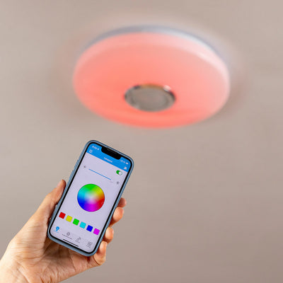 Lampada da Soffitto a LED con Altoparlante Lumavox InnovaGoods