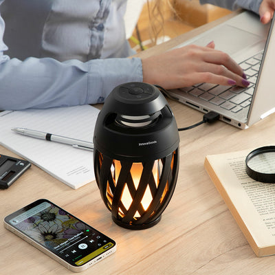 Brezžični zvočnik z LED učinkom plamena Spekkle InnovaGoods