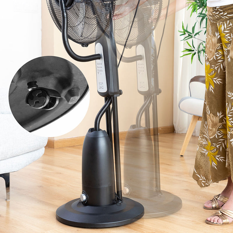 Ventilator nebulizator cu picior, cu telecomandă Mistinn InnovaGoods