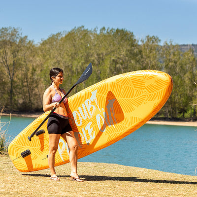 Prancha de Paddle Surf Insuflável 2 em 1 com Assento e Acessórios Siros InnovaGoods 10'5" 320 cm
