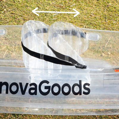 Kayak Gonfiabile Trasparente con Accessori Paros InnovaGoods 312 cm 2 posti