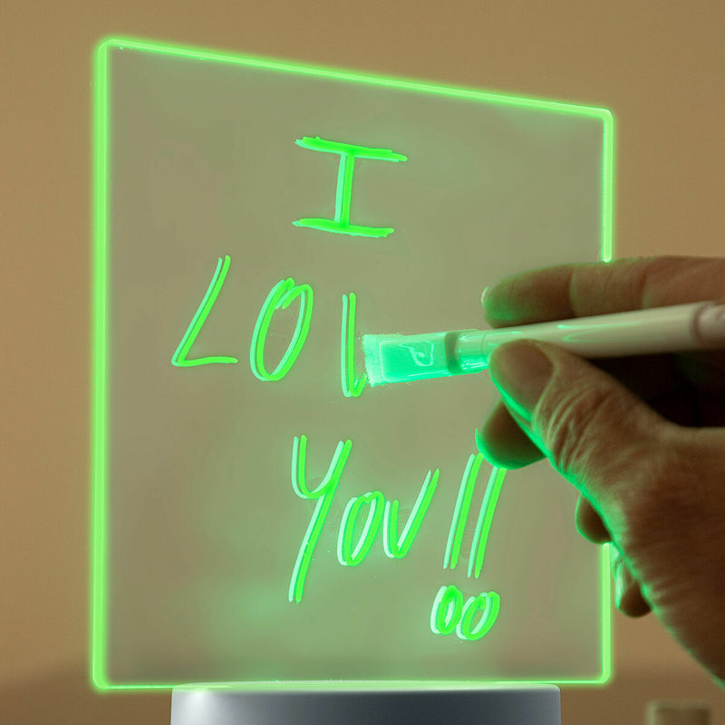 Panou de mesaje și notițe cu LED Lemo InnovaGoods