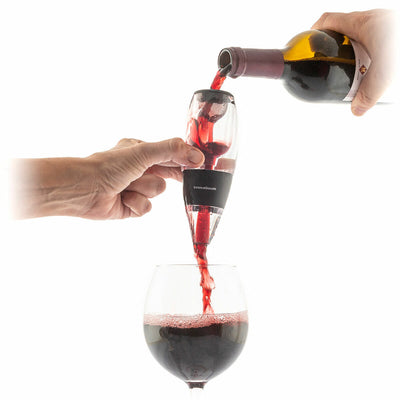 Aerator do wina z filtrem, podstawką i etui do przechowywania Wineir InnovaGoods