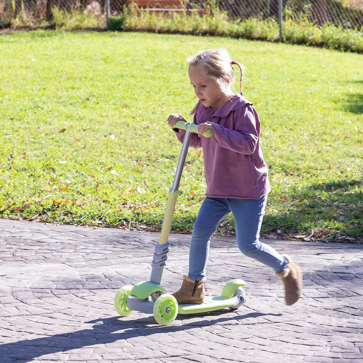 Patinete evolutivo con asiento y mango parental DRAXTER PLUS