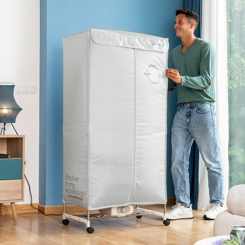 Uscător electric portabil cu 2 niveluri Dupledry InnovaGoods 1200 W