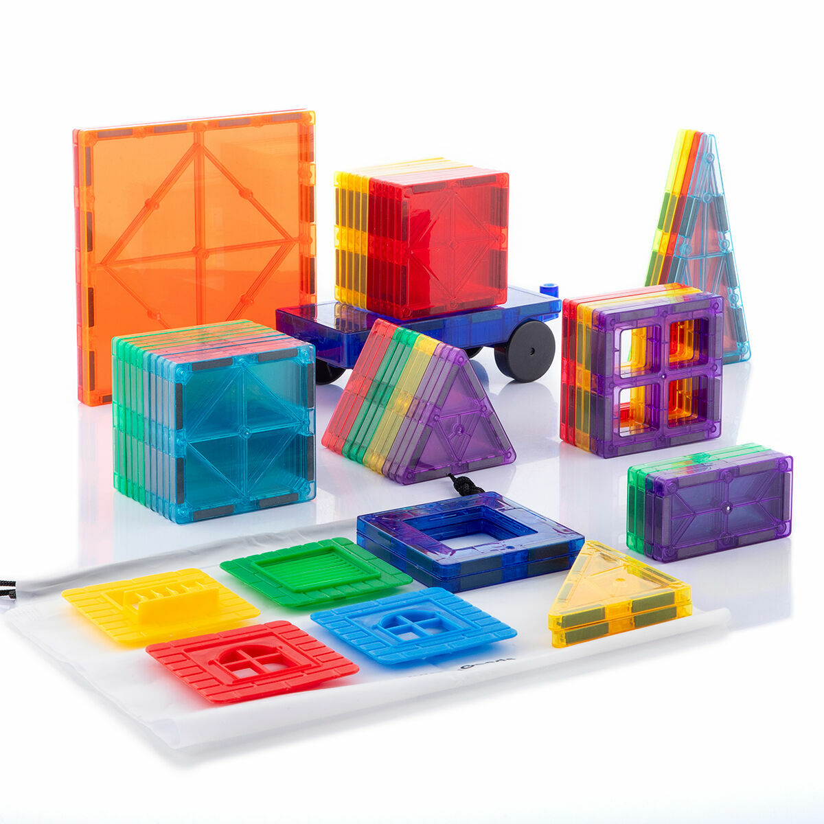 Blocs de Construction Magnétiques 3D Magoks InnovaGoods 57 Pièces –  InnovaGoods Store