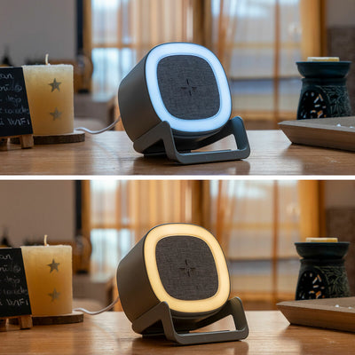 Haut-Parleur Chargeur Sans-fil avec LED Souwis InnovaGoods