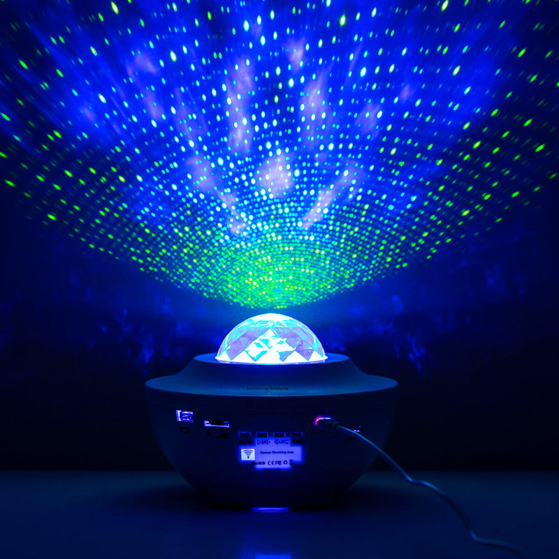 Proiettore di Stelle LED e Laser con Altoparlante Sedlay InnovaGoods