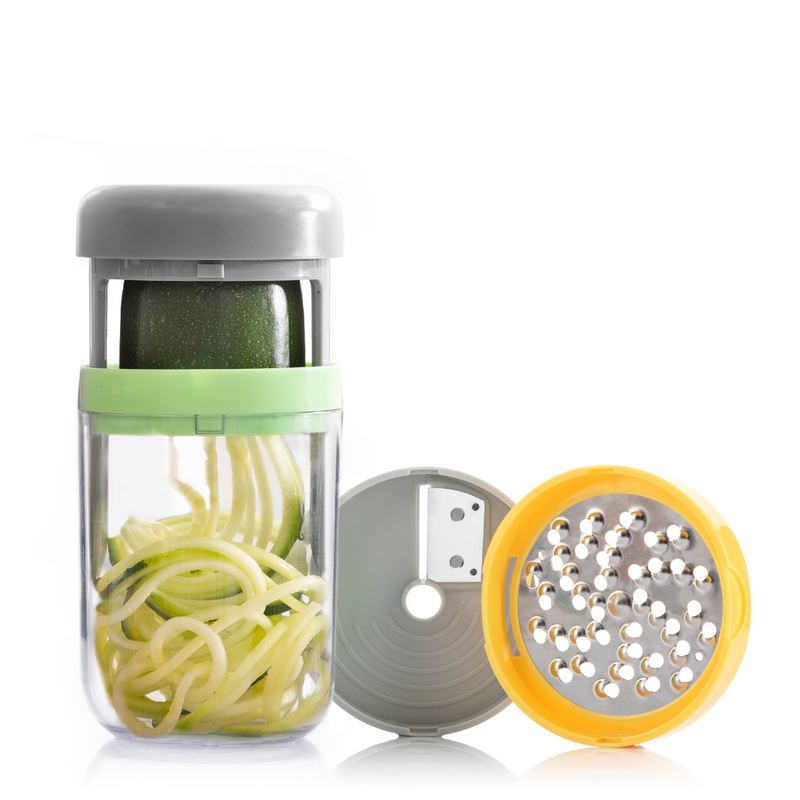 Vegetable Spiral Cutter and Grater with Recipes Vigizer InnovaGoods