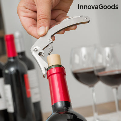 Fles Wijnkoffer InnovaGoods 5 Onderdelen