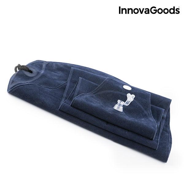 Almohada de Viaje Hinchable con Sujeción para Asientos InnovaGoods - InnovaGoods Store