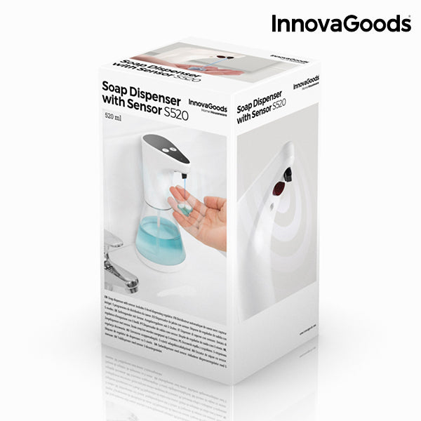 Dispensador de Jabón Automático con Sensor Sensoap InnovaGoods - InnovaGoods Store