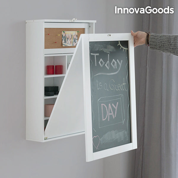 Bureau Pliable avec Étagère Tablezy InnovaGoods – InnovaGoods Store