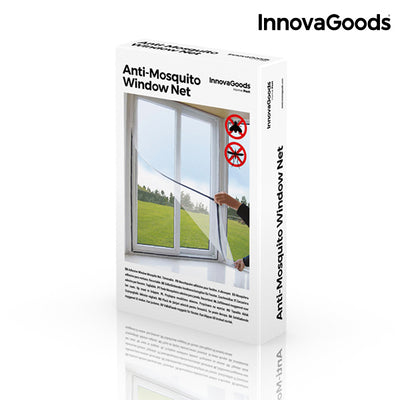 Samoprzylepna moskitiera przycinana do okien InnovaGoods