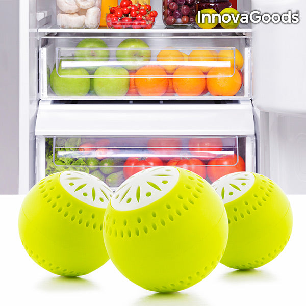 Sfere Ecologiche per Frigo InnovaGoods 3 Unità