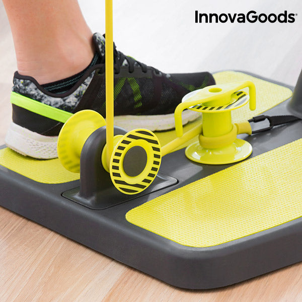 Platformă de Fitness pentru Mușchii Fesieri şi Picioare cu Ghid de Exerciții InnovaGoods