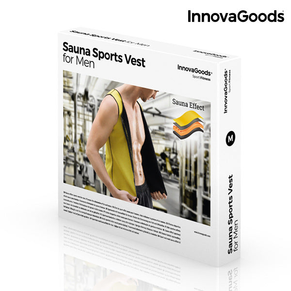 Pánská Sportovní Vesta se Sauna Efektem Passwa InnovaGoods