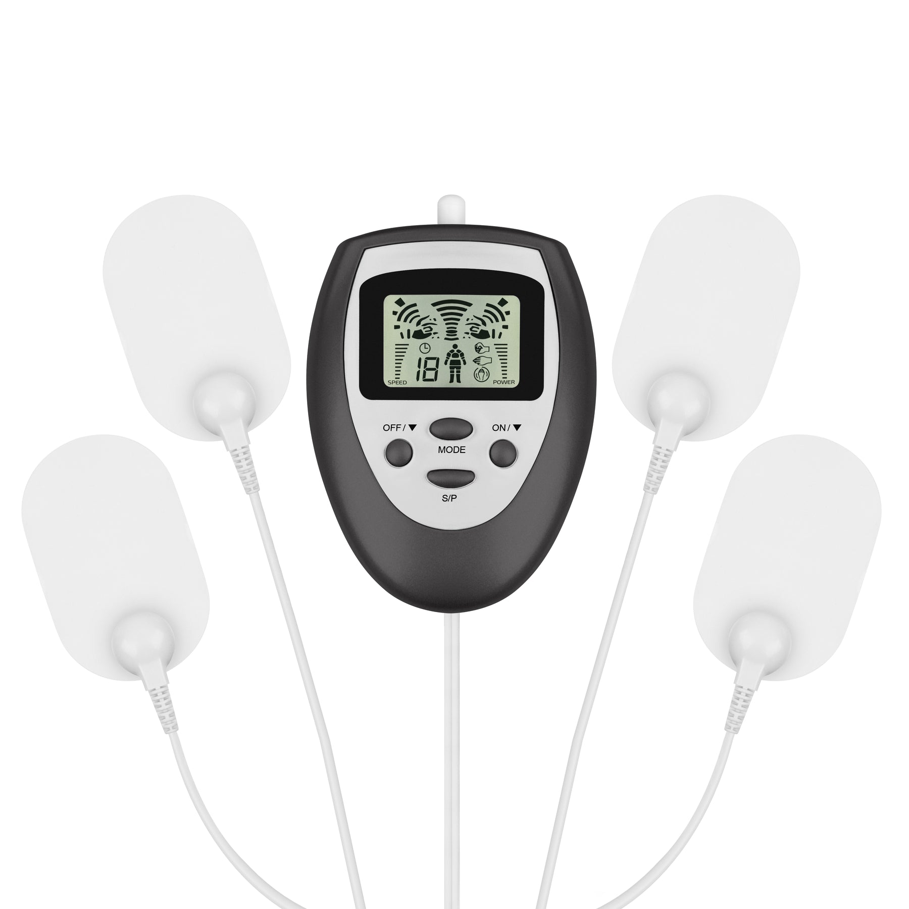 Estimulador Muscular KLACK ELECTROSMARTFIT Negro